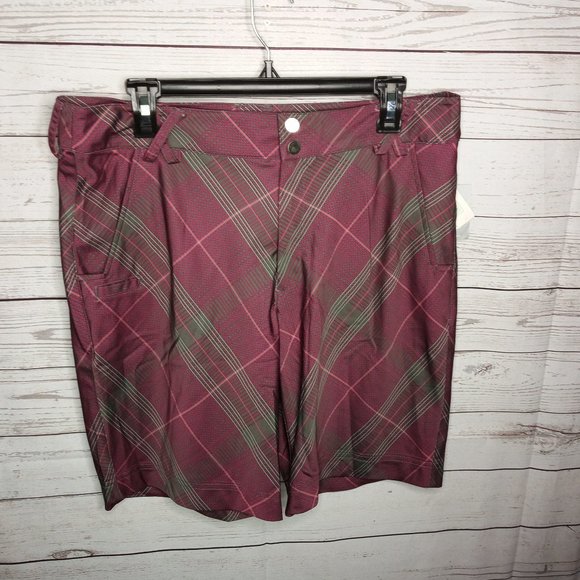 PAGE & TUTTLE WOMEN'S SZ 12 GOLF SHORTS NEW